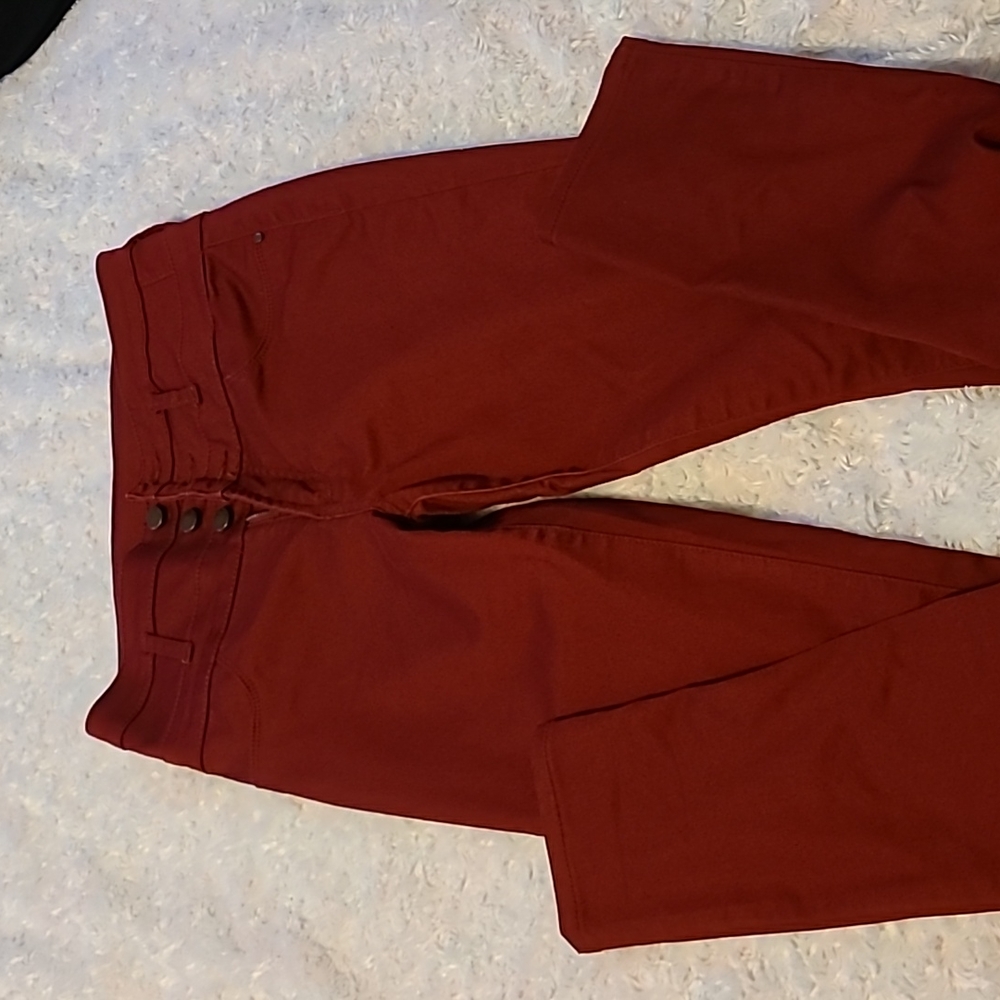 Red Skinny, high waisted, Jeans